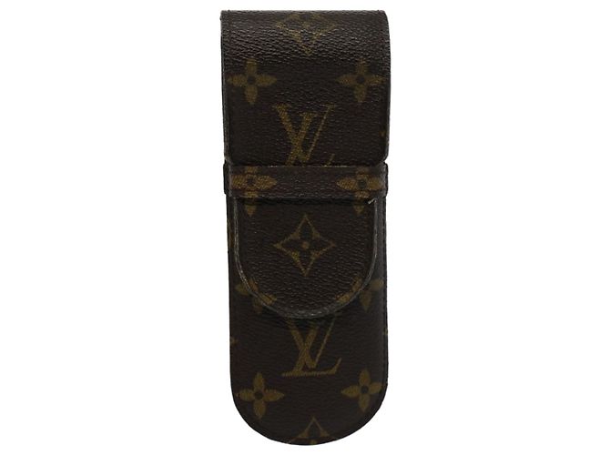 Louis Vuitton Etui stylo Marrone