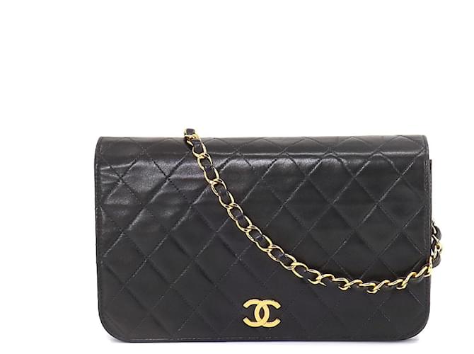 Chanel Timeless Black Leather  ref.1122988