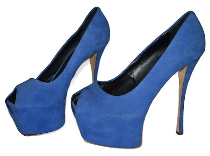 Zanotti clearance bleu daim