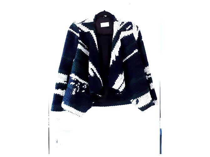 Cardigan de malha de manga comprida Ba&Sh Ixia multicolor Multicor