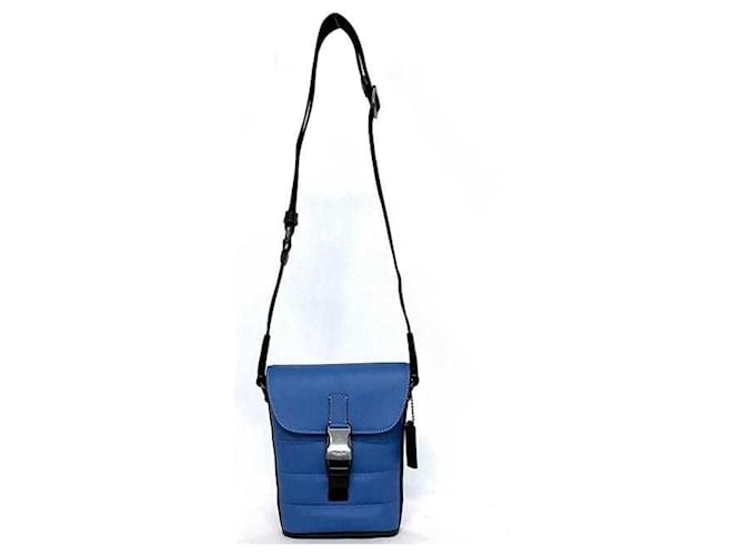 Coach Blue Leather  ref.1123048