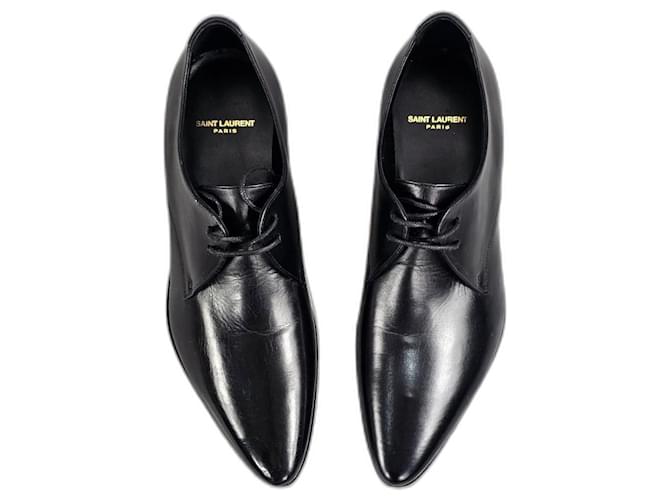 Saint Laurent Chaussures Cuir Noir  ref.1123065