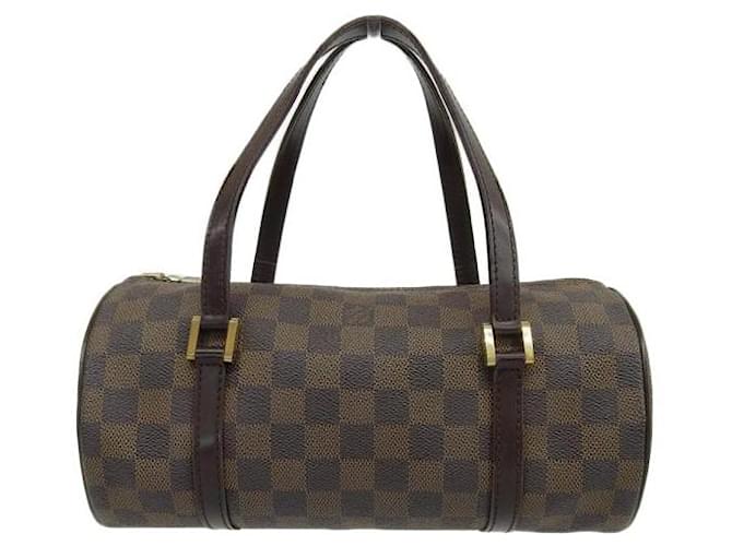 Louis Vuitton Damier Ebene Papillon 26 em muito bom estado Marrom Lona  ref.1123210