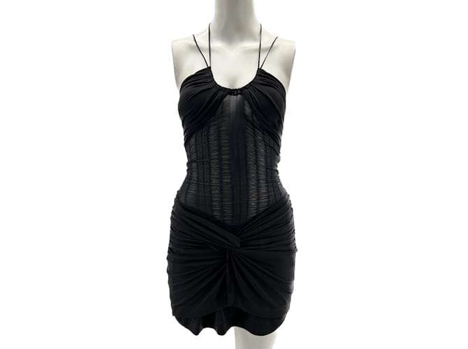 Autre Marque MUSIER  Dresses T.fr 36 Polyester Black  ref.1123300