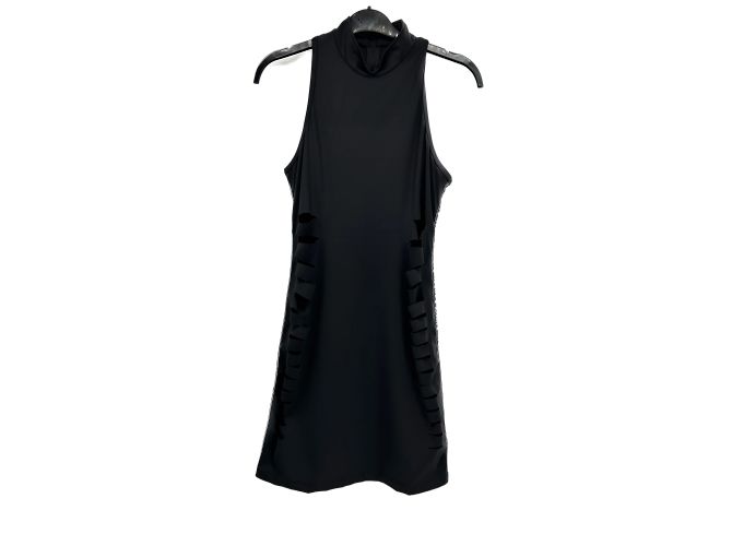 Autre Marque Koral Kleid T.International S Polyester Schwarz