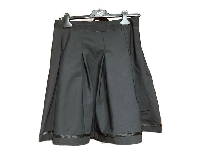Falda negra Dolce & Gabbana Talla 38 Negro