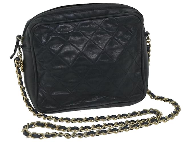 Timeless Chanel Matelassé Black Leather  ref.1123799