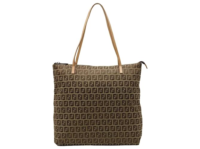 Fendi Zucchino Brown Cloth  ref.1123872