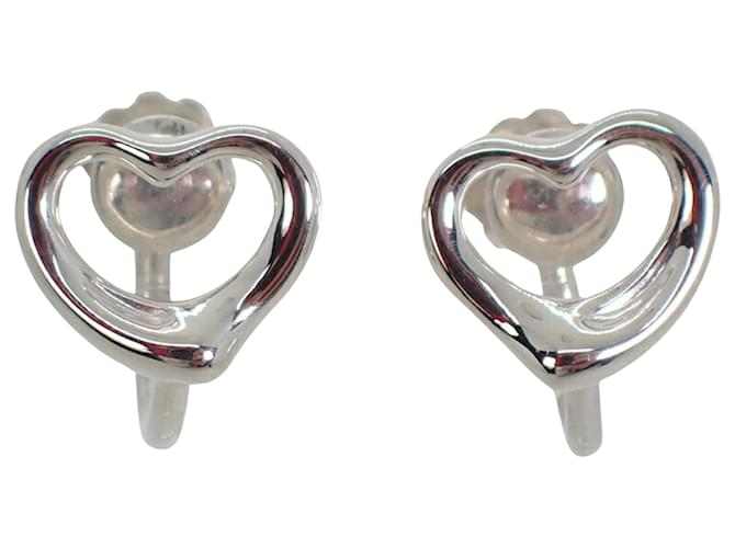 Tiffany & Co Open Heart Silvery Silver  ref.1124027