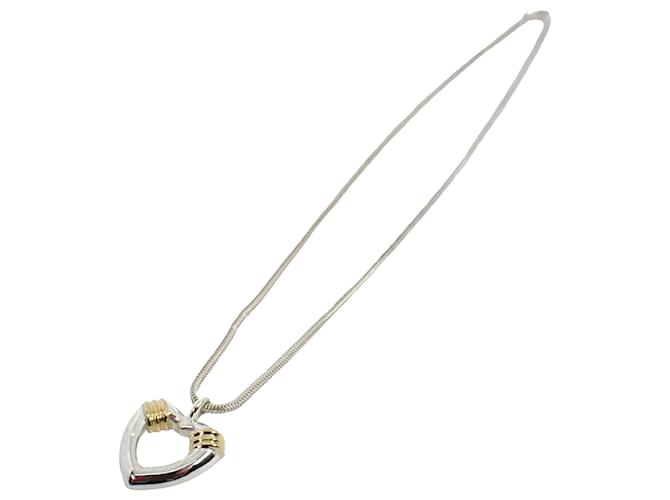 Tiffany & Co Heart Silvery Silver  ref.1124038