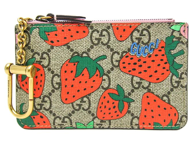 Gucci strawberry coin purse sale