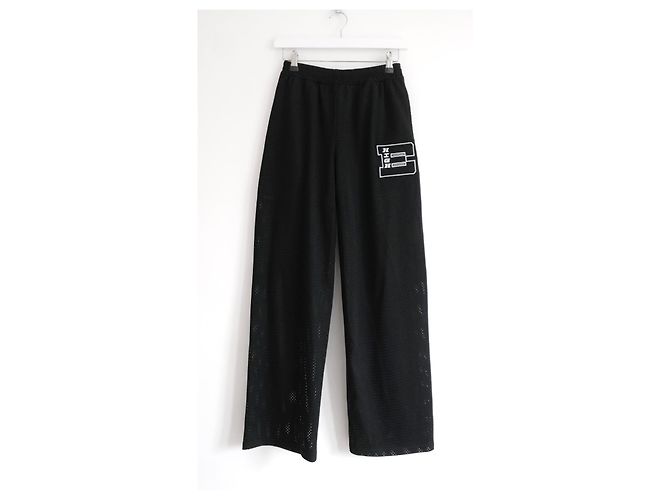McQ Alexander McQueen Mesh-Trainingshose Schwarz