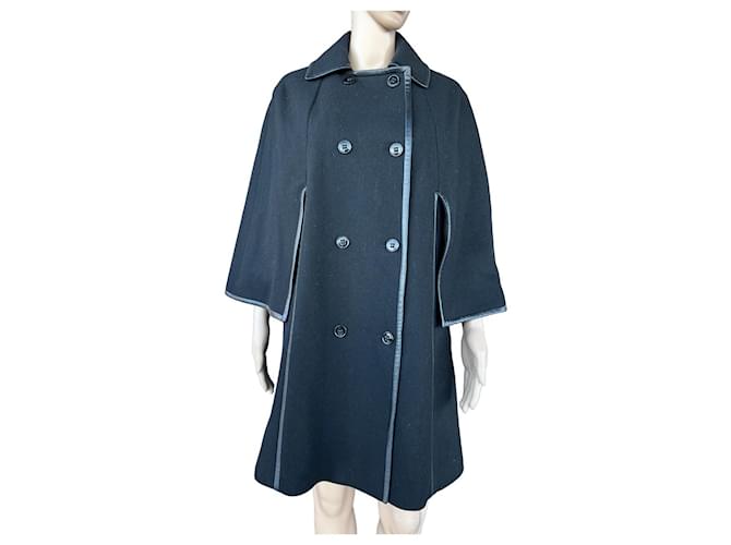 Reiss Coats, Outerwear Black Wool  ref.1124488