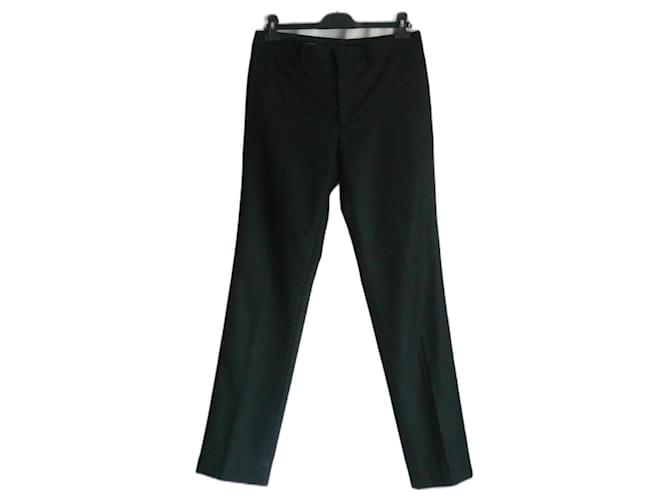 GIVENCHY Black wool pants T48  ref.1124490