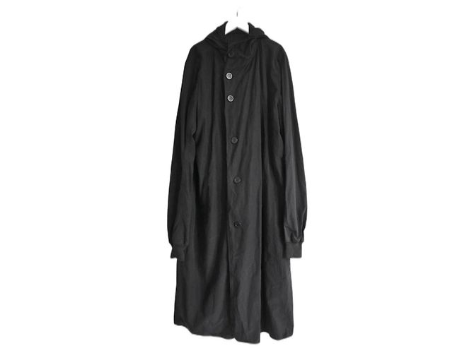 RICK OWENS SS08 Creatch Black Coat