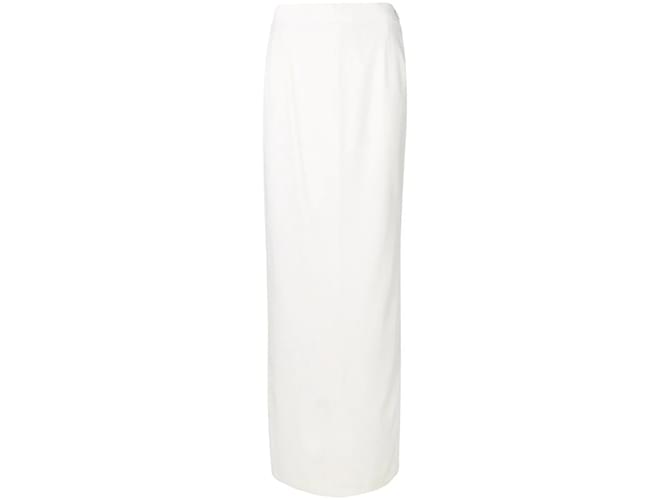 Gianfranco Ferré White Long Skirt  ref.1124603
