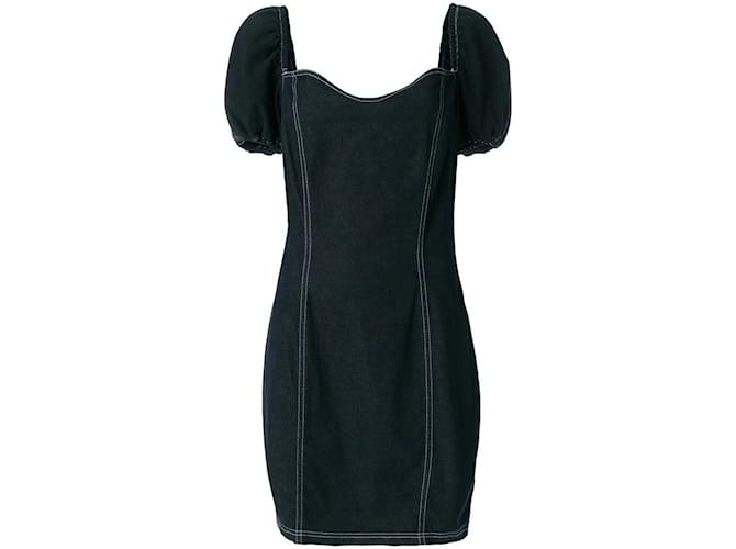 Moschino Black Denim Dress  ref.1124608