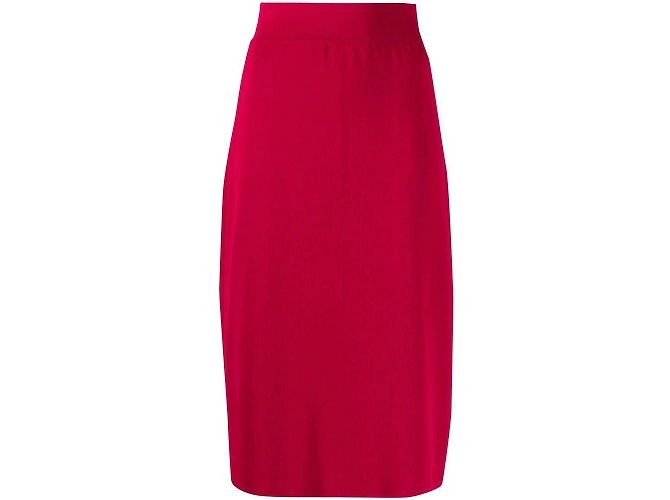 Céline Roter Strickrock