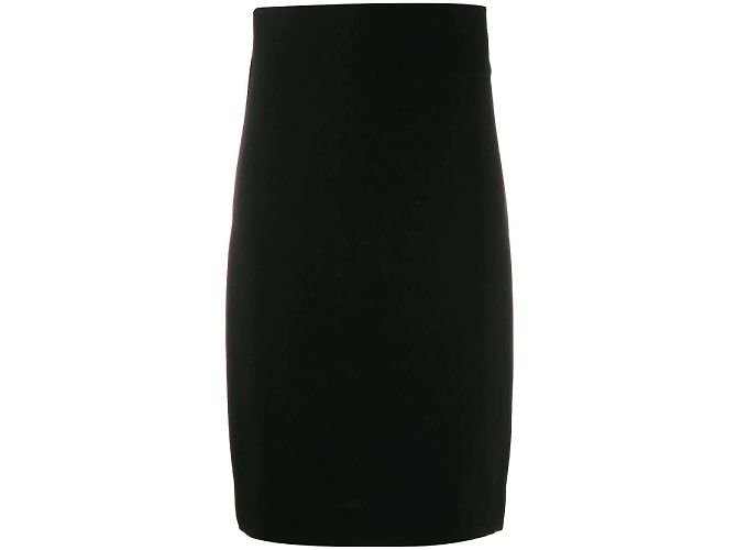 Gonna elasticizzata nera Jean Paul Gaultier Nero