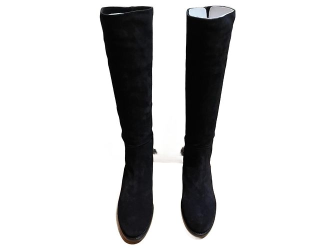 Botas Free Lance Mansory 7 Bott en piel negra Negro
