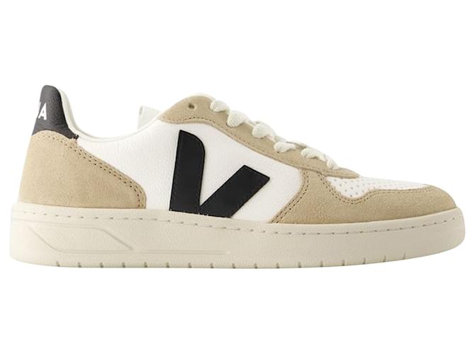 V10 Sneakers - Veja - Pelle - Bianco  ref.1124716