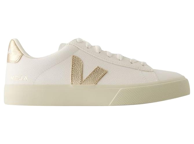 Campo Sneakers - Veja - Leather - White Platine  ref.1124722