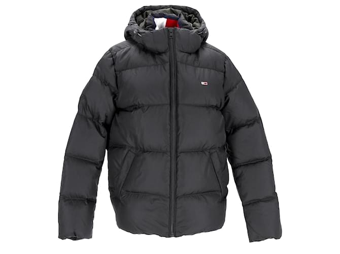 Tommy Hilfiger Mens Essential Down Filled Jacket Black Polyester  ref.1124731