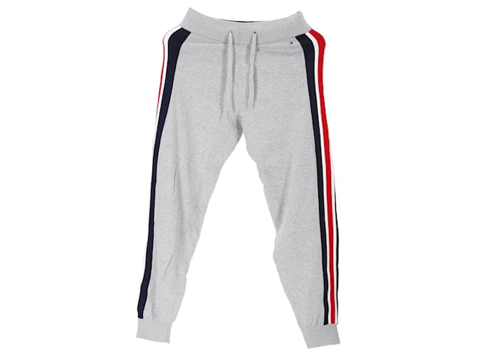 Tommy Hilfiger Womens Regular Fit Pants Grey Cotton  ref.1124913