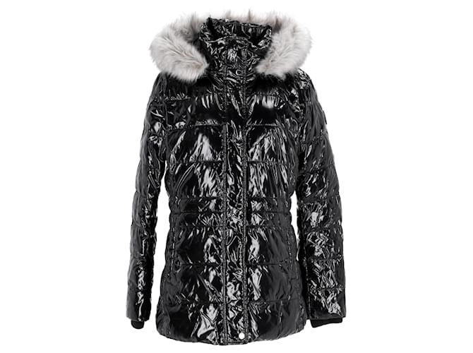 Tommy Hilfiger Womens Regular Fit Jacket Black Polyamide Nylon  ref.1124917