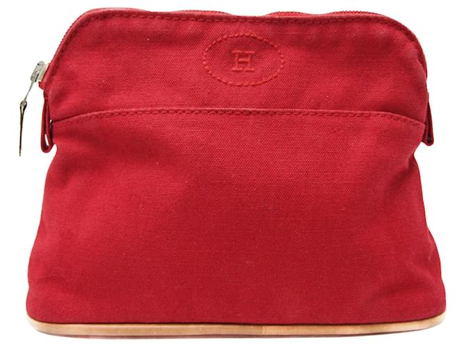 Hermès Bolide Red Cotton  ref.1125130