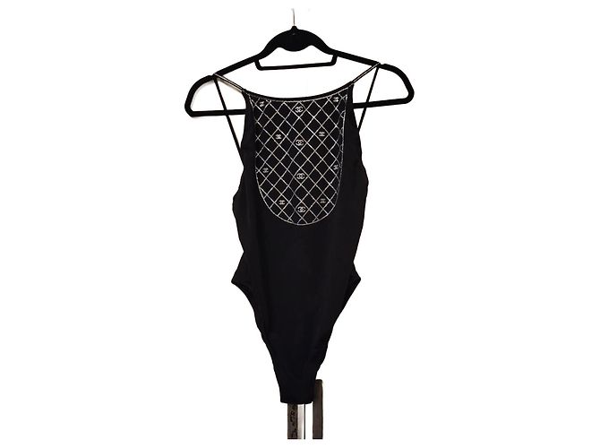 Chanel Swimsuit Black