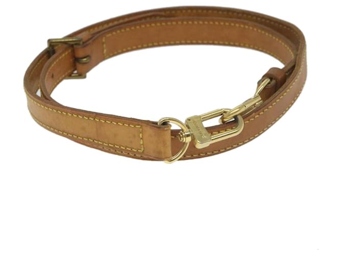 Louis Vuitton shoulder strap Beige Leather  ref.1125243