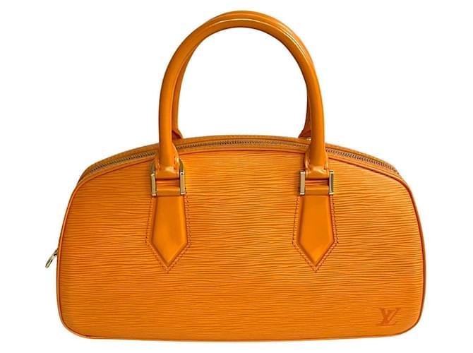 Louis Vuitton Jasmin Orange Leder  ref.1125270