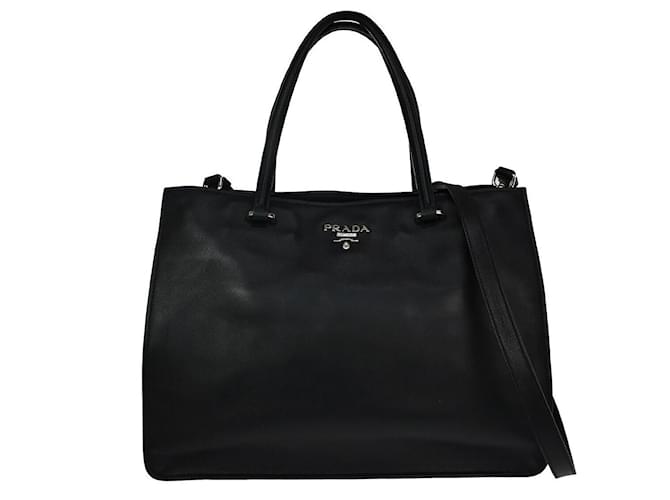 Prada Saffiano Black Leather  ref.1125386