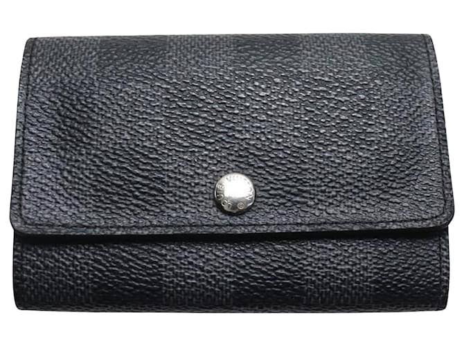 Louis Vuitton 6 key holder Grey Cloth  ref.1125415