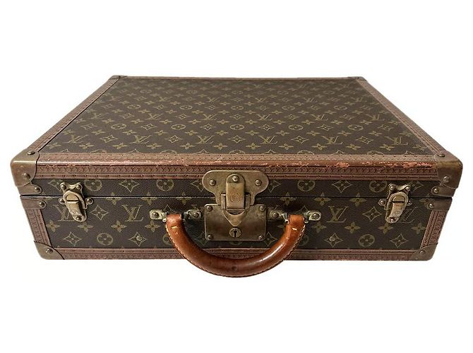Mala Louis Vuitton Monogram bisten 50 Marrom