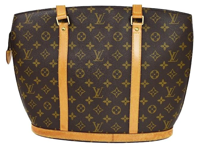 Louis Vuitton Babylone Brown Cloth  ref.1125537
