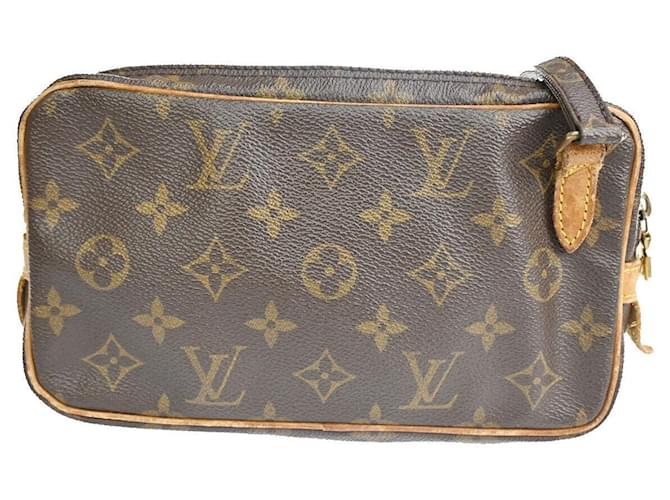 Louis Vuitton Marly Brown Cloth  ref.1125634