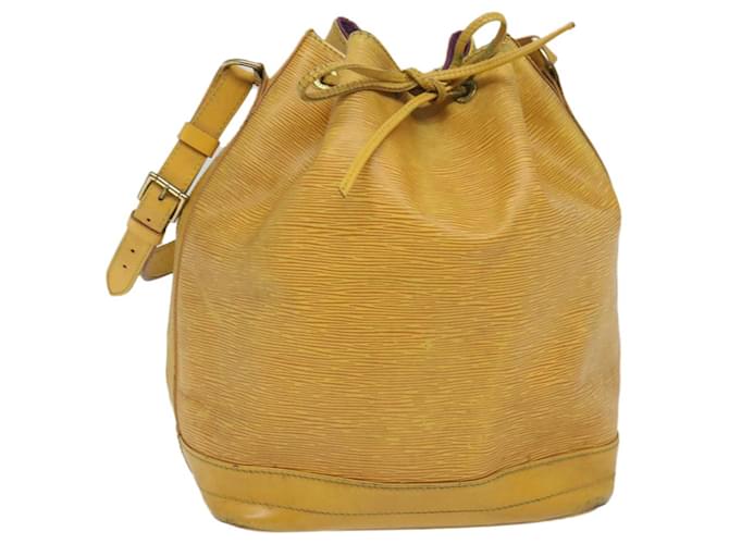 LOUIS VUITTON Epi Noe Shoulder Bag Tassili Yellow M44009 LV Auth 57020 Leather  ref.1126171