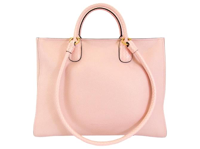 Salvatore Ferragamo Gancini Rosa Cuero  ref.1126338