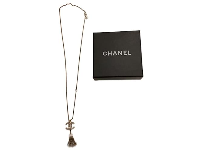 Chanel Necklaces Golden Gold-plated  ref.1126452