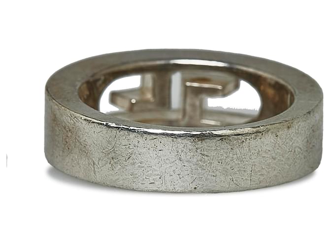 Gucci Silber Silberfarbener Ring Metall  ref.1126601