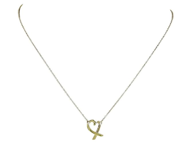 Tiffany & Co corazón amoroso Dorado Oro amarillo  ref.1126797