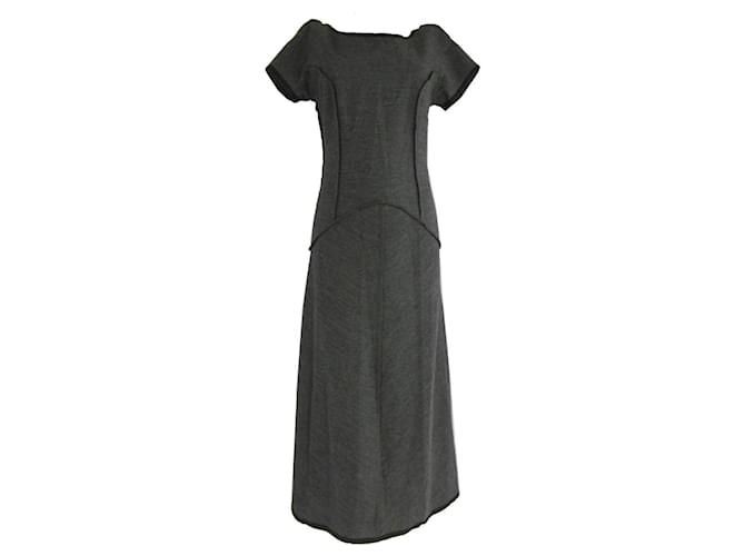 Comme Des Garcons Dresses Grey Wool  ref.1126847