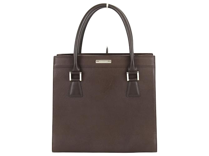 BURBERRY Brown Leather  ref.1126907