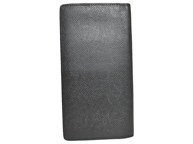 Louis Vuitton Brazza Black Leather  ref.1127366