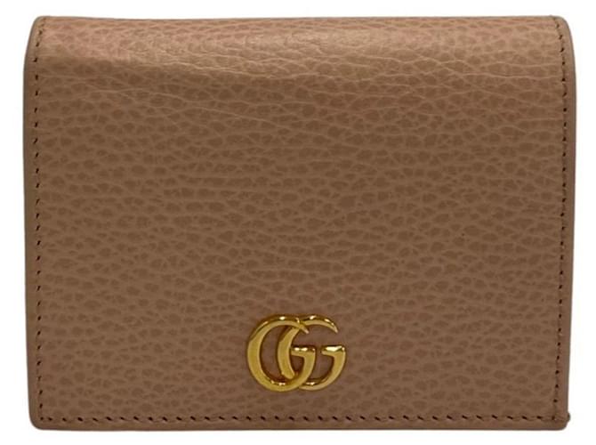Gucci GG Marmont Cuir Rose  ref.1127372