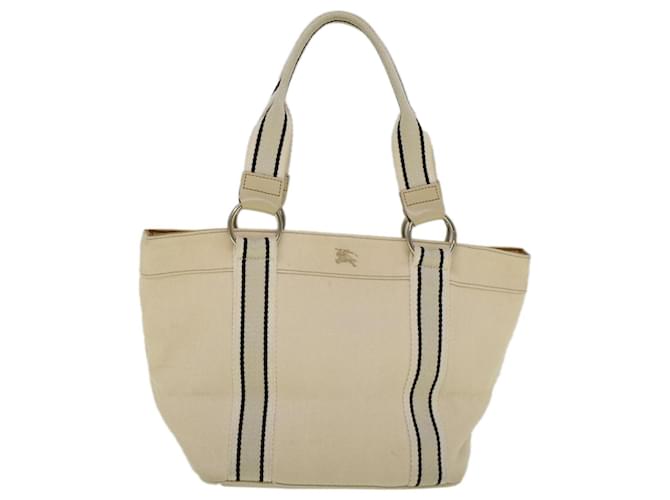 BURBERRY Blue Label Tote Bag Toile Beige Auth ar10721  ref.1127674