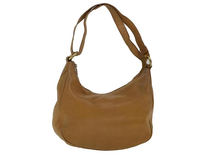 GUCCI Shoulder Bag Leather Beige 001 115 1373 Auth bs8793  ref.1127718
