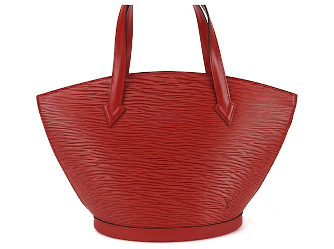 Louis Vuitton Saint Jacques Red Leather  ref.1127763
